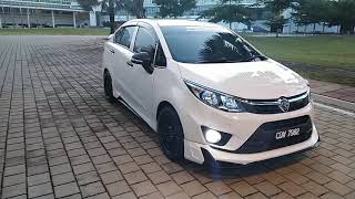 Proton persona with bodykit drive68 [upl. by Ytsirt]