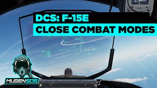 F15E  Close Combat Modes  DCS World [upl. by Critchfield70]