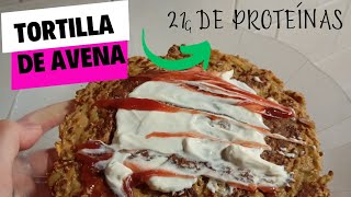 Tortita PROTEICA 21g SIN whey protein [upl. by Dnumsed]