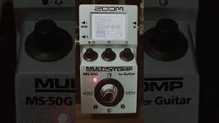 Zoom MS50G dotted 8th tape delay 🔥👌 guitar zoomms50g zoomms70cdr zoompedals delaypedal [upl. by Laney712]