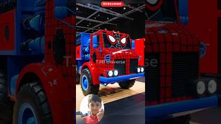 Superheroes but Military truck Avengers vs DC Marvel Characteravengers short marvel avenger Vs DC [upl. by Ahcsatan923]