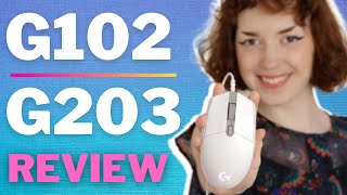 Logitech g203 Lightsync  Review PTBR [upl. by Llerej]