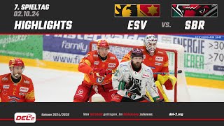 Game Highlights Spieltag 7ESV Kaufbeuren vs Starbulls Rosenheim [upl. by Justinian940]