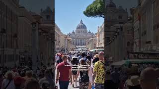 🤫Geheimtipps Rom So kommst du in die Vatikanstadt⛪️🇻🇦 italia Rom Roma vatican vatikan [upl. by Forrest621]