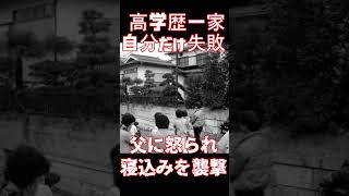 学歴至上主義思想が生み出した事件 [upl. by Aihsakal]