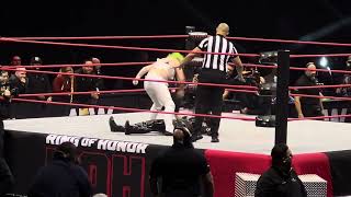 FULL MATCH  Abadon vs Viva Van live  Ring of Honor taping 11072024 [upl. by Etteloiv]