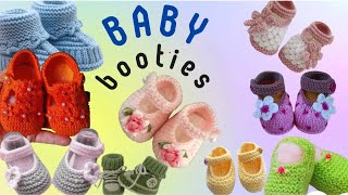 Knit the BEST Baby Booties EVER in 2024 👣 [upl. by Ahsyad]