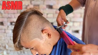 Asmr  Hair Cutting amp Relaxing Sounds [upl. by Ynaffi608]