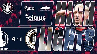 Falkirk 41 Edinburgh City  Highlights [upl. by Aicala]