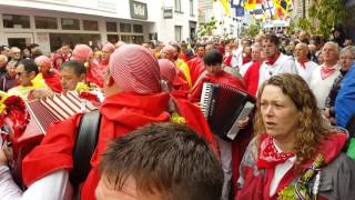 Padstow mayday Old oss parade [upl. by Siberson]