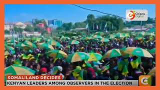 Campaigns in Somaliland enter homestretch ahead of Wednesday polls [upl. by Nylhsoj171]