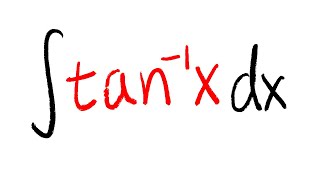 Integral of tan1x [upl. by Nial]