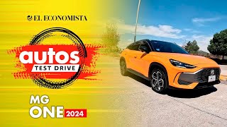 MG One 2024  Test Drive El Economista [upl. by Iem]