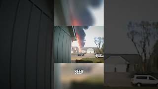 Shocking Doorbell Camera Captures Massive House Fire [upl. by Aeneg498]