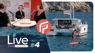 Owners of the new Isla 40 the first miles on board  Fountaine Pajot Webcasts [upl. by Valdis]