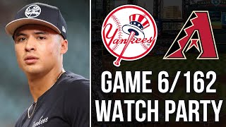 YANKEES  DIAMONDBACKS WATCH PARTY  4224 [upl. by Carhart685]