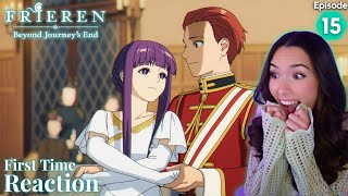 Frieren Beyond Journeys End FIRST TIME Reaction  Ep 15  Smells Like Trouble [upl. by Annail]