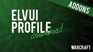 Hists ElvUI profile available for importing  ADDONS [upl. by Nerol]