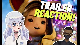 The FULL FFXIV Dawntrail Trailer Reaction LETquotS GOOOO [upl. by Nitsew388]