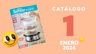 Catálogo Betterware Enero 2024 [upl. by Durtschi]