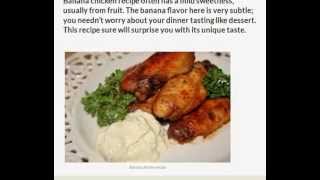 Banana Chicken Recipe [upl. by Cormier]