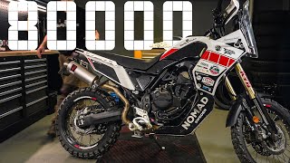 Tenere 700 80000 km MEGA review all mods and experience [upl. by Esau]