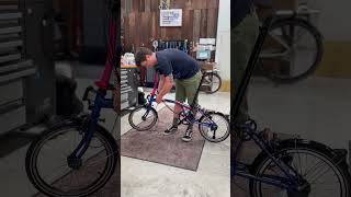 UNBOXING Brompton Paris Olympic Edition 2024 [upl. by Sarnoff]