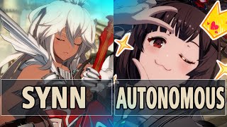 GBVSR🔥Synn Zooey Vs Autonomous Vikala🔥 High Level Gameplay [upl. by Ylsel885]