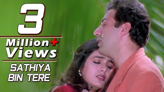 Sathiya Bin Tere Dil Maane Na  Himmat 1996  Tabu Sunny Deol  Roamntic Song [upl. by Yeh637]