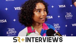 Yonas Kibreab Talks Elio At D23 Expo [upl. by Darren]