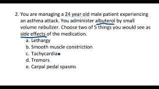 NREMT Practice Questions BLS and ALS [upl. by Rahman662]