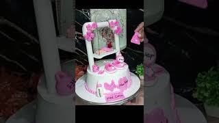 Welcome baby cake cake tranding cakedecorating viralvideo cakedesign [upl. by Antebi]