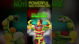 Powerful meal planning tips to gain muscles naturaltransformation [upl. by Ario127]