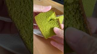 Maruto Matcha Kasutera Japanischer GrünteeKuchen 🍵 Erhältlich bei EasyCookAsia [upl. by Lane]