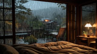 【2M】 Soothing Rain by the window make you sleep instantly😴 Goodbye to Stress and Insomnia [upl. by Enneibaf]