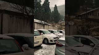 Nainital first snowfall start snowfall nainital [upl. by Deland895]