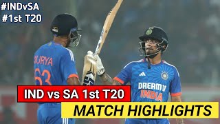 India vs South Africa 1st T20 2023 Highlights  IND vs SA 1st T20 2023 [upl. by Marriott]