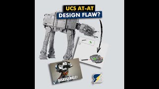 Major design flaw in the new LEGO Star Wars UCS ATAT I dont think so [upl. by Niotna658]