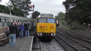 Behind 50033 at the SVR Autumn Diesel Gala 2019 [upl. by Atlanta]