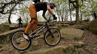 Jack Carthy and Charlie Rolls at Shipley Glen Biketrial [upl. by Naniac663]