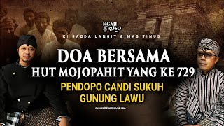 💥DOA BERSAMA PERINGATAN HUT MOJOPAHIT KE 729 [upl. by Auohc220]