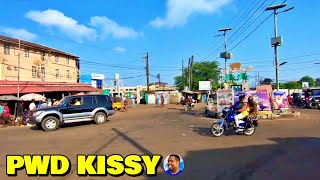 Walk Along PWD JUNCTION KISSY OLD ROAD  🇸🇱 Vlog 2023  Explore With TripleA [upl. by Maura]