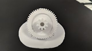 Test ingranaggio materiali tecnici con stampa 3D [upl. by Aidole]