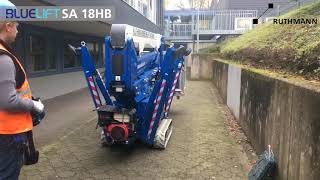 RUTHMANN BLUELIFT SA18 spiderlift [upl. by Quenby436]