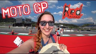 Austria Motogp Pit Walk and Rossi Acne [upl. by Skcirdnek]