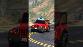 GTA V  THAR VS FORTUNER 😳 PART 28 shorts [upl. by Marlena697]