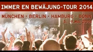 KASALLA  Immer en Bewäjung Tour 2014  Trailer [upl. by Moyers]