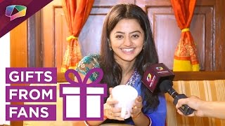 Helly Shah receives gifts from her fans with get well soon wishes Part1 [upl. by Milone]