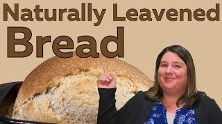 How To Make Naturally Leavened Bread [upl. by Ahseken]