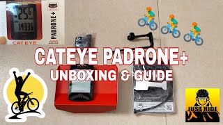 CATEYE PADRONE UNBOXING AND GUIDE  JUST RIDE [upl. by Almeta]